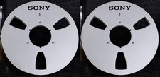 One Pair 10.5'' Silver SONY
