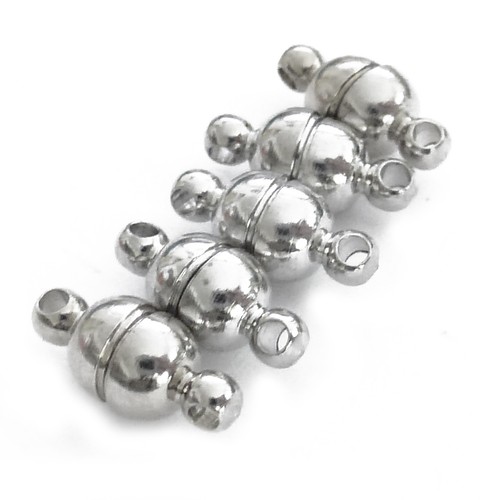 Magnetverschluss olive 11x5 - magnetverschluss, mm