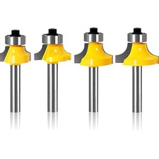 Abrundfräser Set 4 Stück