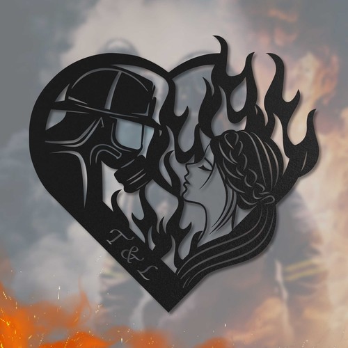 Feuerwehrmann paar geschenk - feuerwehrmann-paar,