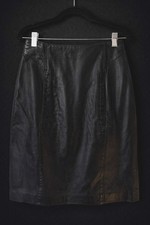 Vintage lederrock schwarz - vintage, –