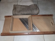 alter Krauthobel  - Gemüsehobel -  Hobel mit Schlitten Messer