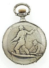 Rarität Longines Prunkrelief