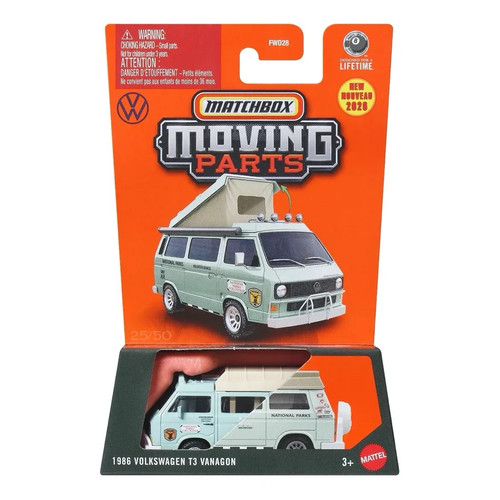 Matchbox 1986 volkswagen - matchbox, t3