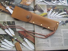 Messerscheide für PUMA 4 Star Nicker Messer der -80  er Jahre. Solingen Germany.