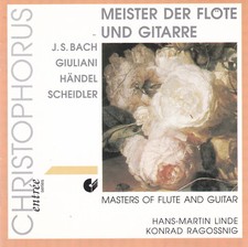 Hans-Martin Linde & Konrad Ragossnig - Meister der Flöte & Gitarre: Bach, Händel