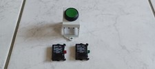 Eaton Möller 216597 Drucktaster Grün M22S-D-G +NO+NC+DIN-Schienen-Adapter