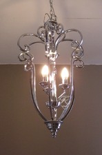 Designer Kronleuchter Chrom