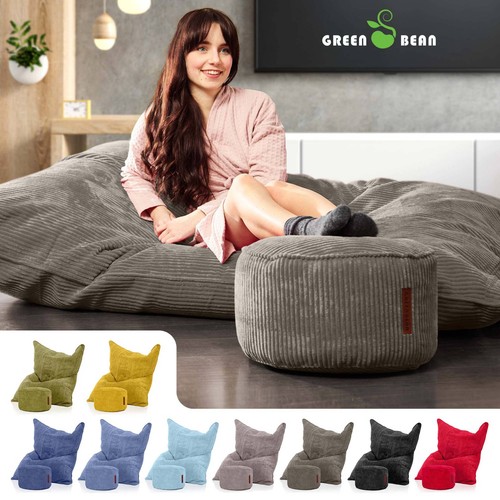 Xxl sitzsack set cord beanbag - xxl,