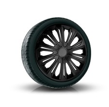 Radkappen Radzierblenden (4Stück) 16 Zoll schwarz matt STRONG Z458853