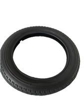 Fischer Fahrradreifen Kinderwagenreifen Straße, schwarz, 12 1/2 x 2 1/4, 62-203