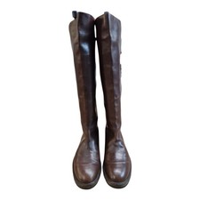 Walter Steiger gr 38 1/2 Damen Boots Stiefel Stiefeletten Gut Z15