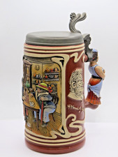 24349/ Vintage Gerz Bierkrug Heinrich Zille