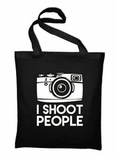 I Shoot People Jutebeutel
