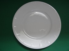 Hutschenreuther Walküre Kuchenteller Weiss mit Perlrand D 20,5