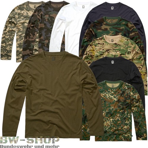 Brandit langarmshirt army - brandit, us