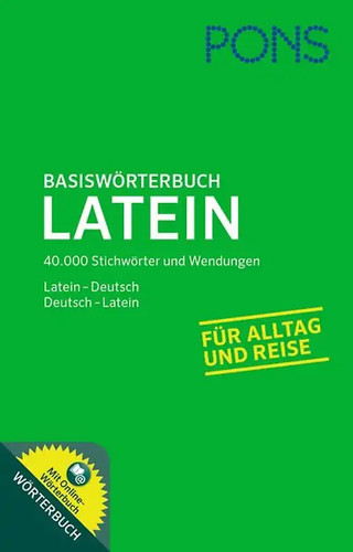 Pons basiswörterbuch latein - basiswörterbuch,
