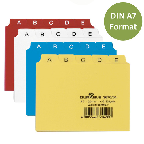 Durable karteiregister - durable,