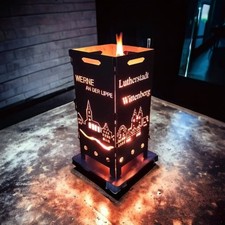 Feuerkorb 70cm Feuertonne, Feuerschale, Grilltonne, Ofen