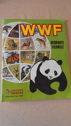 Sammelbilderalbum wwf bedrohte - sammelbilderalbum,