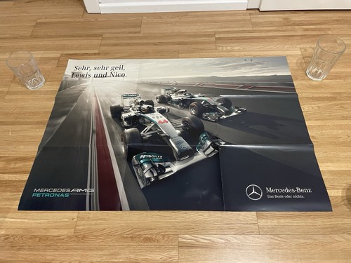 Mercedes benz plakat - plakat, poster