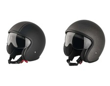 ULTIMATE SPEED Jethelm Motorradhelm klares kratzfestes Visier Gr. XL (61 cm)