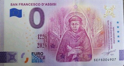 Euro schein san francesco - 0,