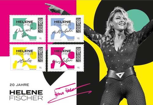 Helene fischer briefmarken - briefmarken,