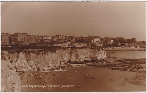 The cliffs broadstairs - the, broadstairs,