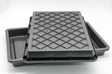 1 EA Containerkasten, Pikierschale, Pflanzschale, Kunststoffschale, ungelocht