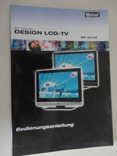 Bedienungsanleitung für  Tevion Design LCD TV MD 30134