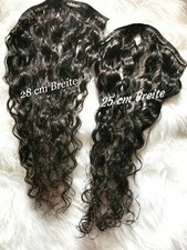 ✿ Premium Clip in Extensions  gelockt  Remy  ind. Schnitthaar 53 cm 104 g ✿