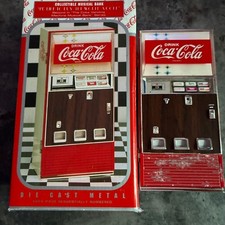Coca-Cola Automat Musik Sparschwein, gebraucht, Licht & Sound, kleinere Schäden