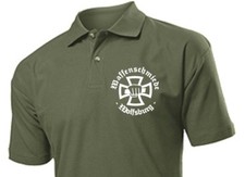 Polo Shirt Waffenschmiede Wolfsburg Weapon Blacksmith Eisernes Kreuz Iron Cross
