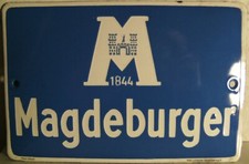 Versicherungsschild-Magdeburge