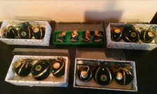 12 x alte Christbaumkugeln