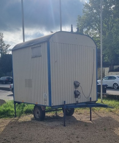 Bauwagen toilettenwagen - bauwagen, /