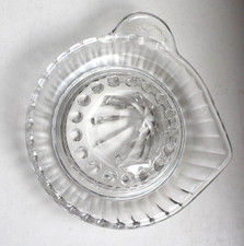 NEU alt Geschäftsauflösung 60er Jahre Zitruspresse Glas Zitrone Orange Saft