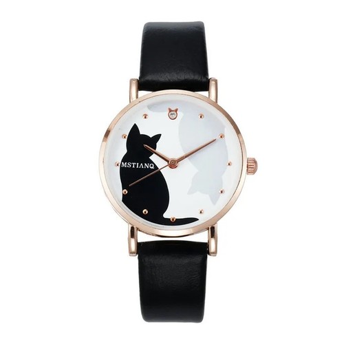 Armbanduhr katze damenuhr - armbanduhr,