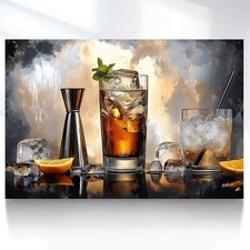 Leinwand Bild Cocktails Küche