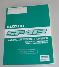 Werkstatthandbuch Suzuki Swift EA SF 413 GS GL GLX Nachtrag Stand 11/1989