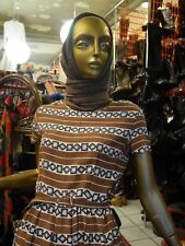 Kleid S Mid Century Sommerkleid 50er Rockabilly TRUE VINTAGE 50s print dress