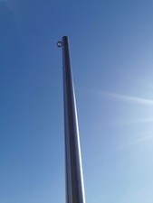 XXL 3 m Sonnensegelmast Rund