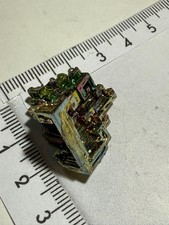 Wismut (= Bismut Kristall), synthetisch, Mineralien N° 923/B8