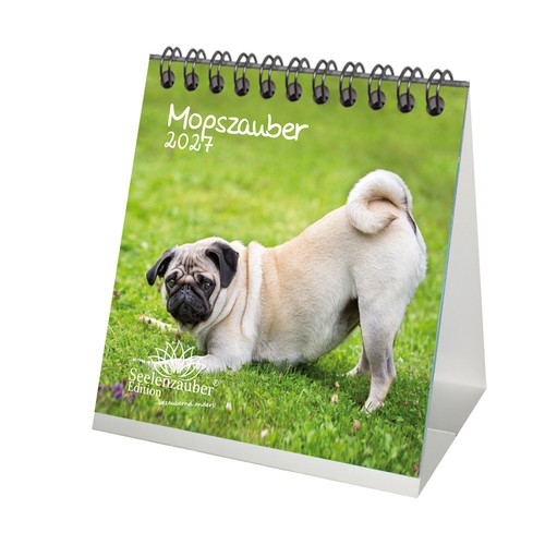 Mopszauber tischkalender - mopszauber,