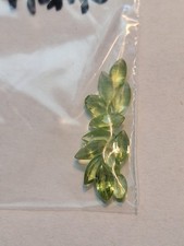 12 echte afghanische Peridot