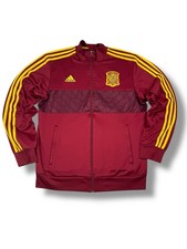 Adidas Spanien Track Jacket – Rot/Gelb – Größe L