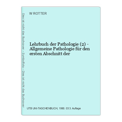 Lehrbuch der pathologie - lehrbuch, (2)