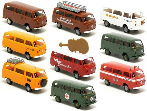 Brekina volkswagen t2 bus - brekina, vw