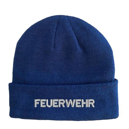 Strickmütze bestickt mit
